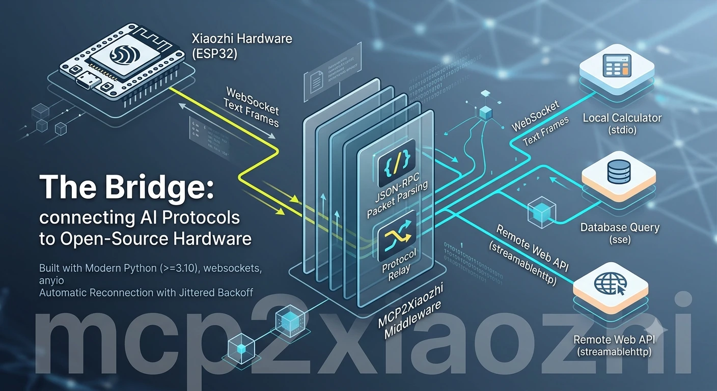 mcp2xiaozhi — connecting AI protocols to open-source hardware